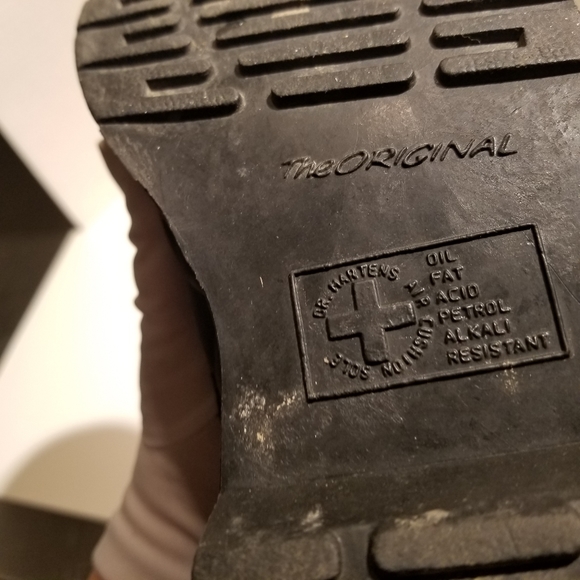 Dr. Martens black Coralie Quilted Combat Boots. - Picture 8 of 9